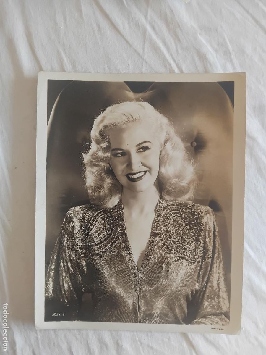 Cine: FOTOGRAFIA DE MARILYN MAXWELL ESTRELLA DE LA METRO GOLDWYN MAYER .20,50 X 25,50 cm