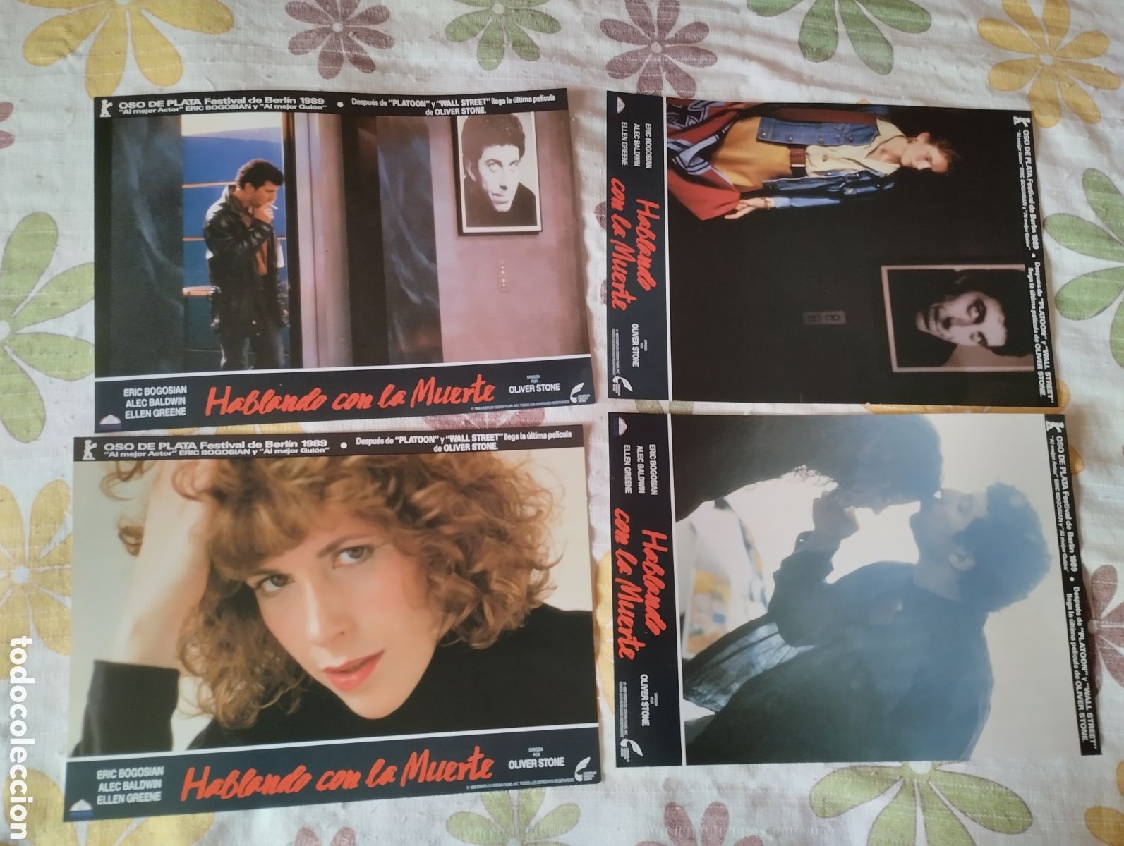 Cine: 10 FOTOCROMOS - HABLANDO CON LA MUERTE - SER COMPLETO