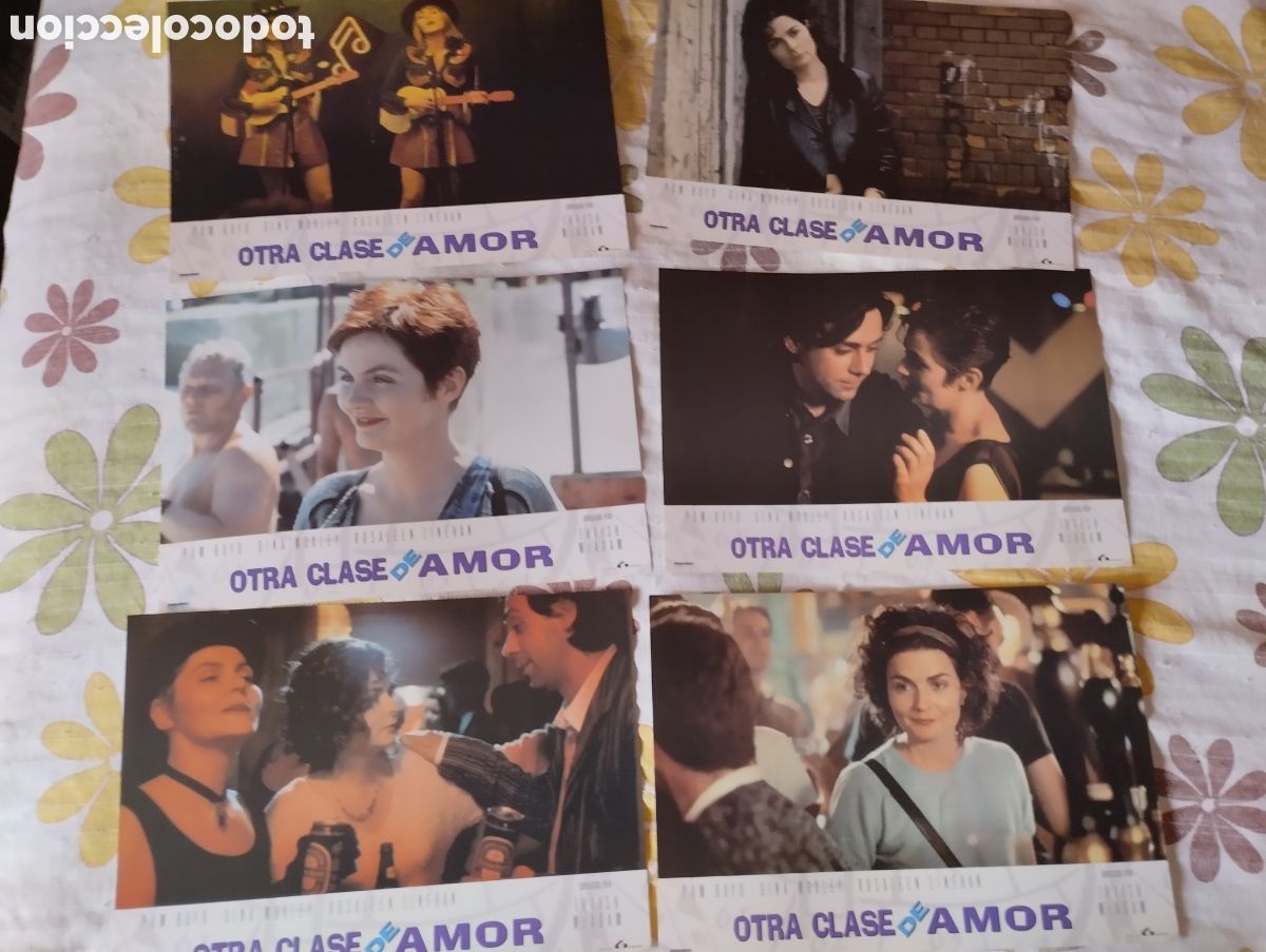 Cine: 12 FOTOCROMOS - OTRA CLASE DE AMOR - SET COMPLETO