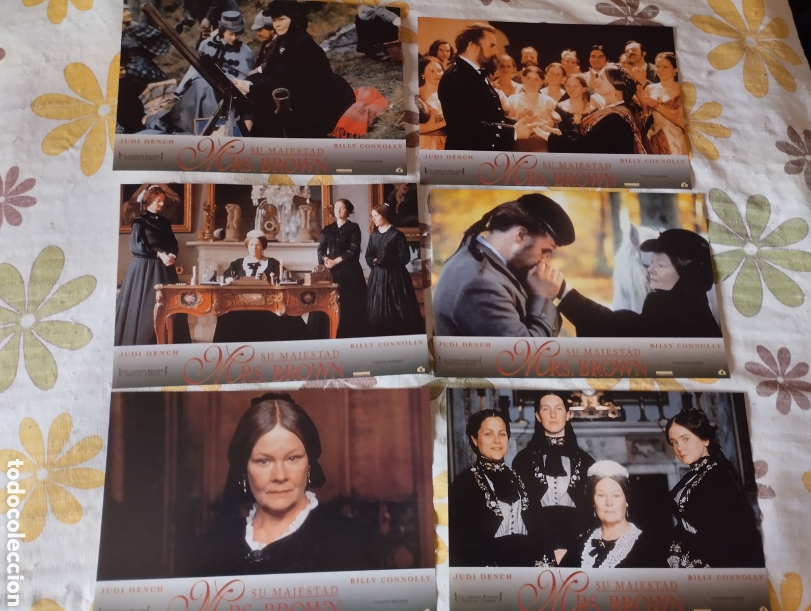 Cine: 12 FOTOCROMOS - SU MAJESTAD MRS. BROW - SET COMPLETO