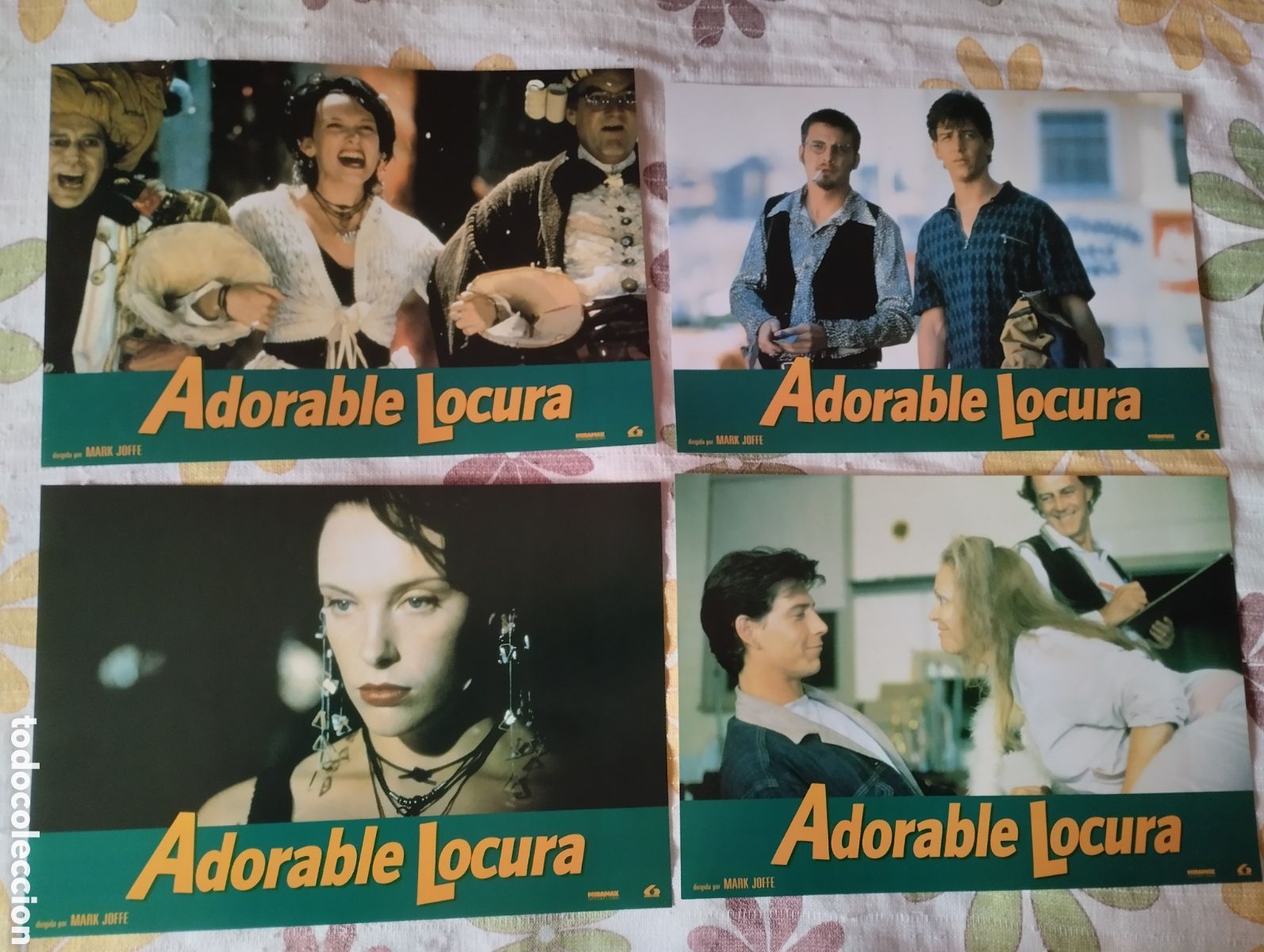 Cine: 8 FOTOCROMOS - ADORABLE LOCURA - SET COMPLETO