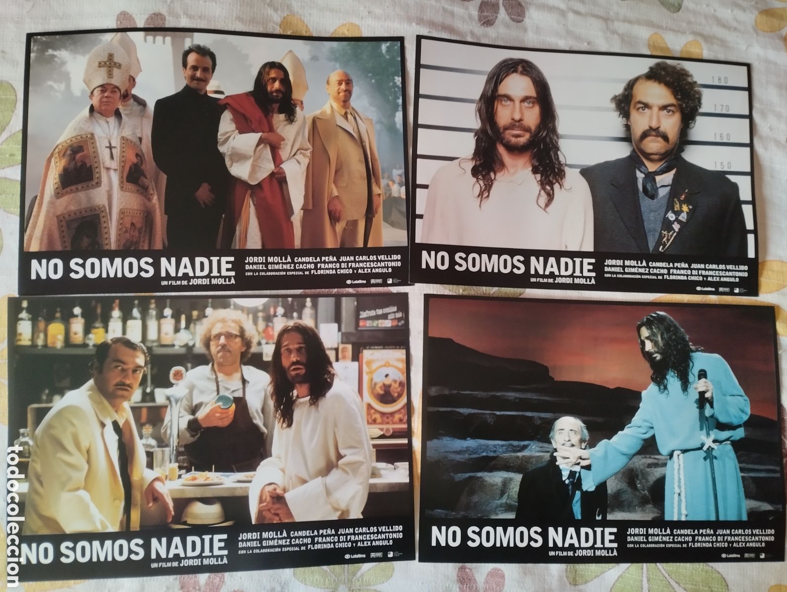 Cine: 8 FOTOCROMOS - NO SOMOS NADIE - JORDI MOY&Aacute; CANDELA PE&Ntilde;A
