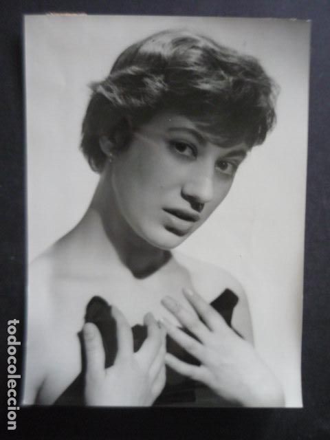 Cine: PILAR LAGUNA ACTRIZ ANTIGUA FOTOGRAFIA 18 X 13 CM