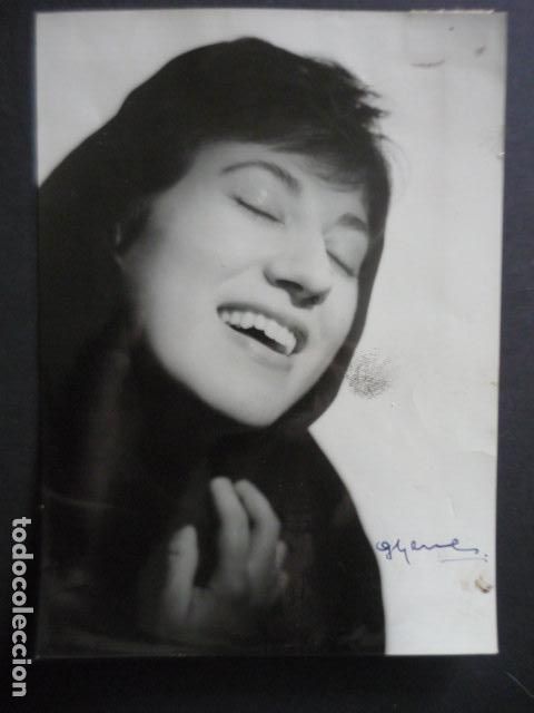 Cine: PILAR LAGUNA ACTRIZ ANTIGUA FOTOGRAFIA 18 X 13 CM