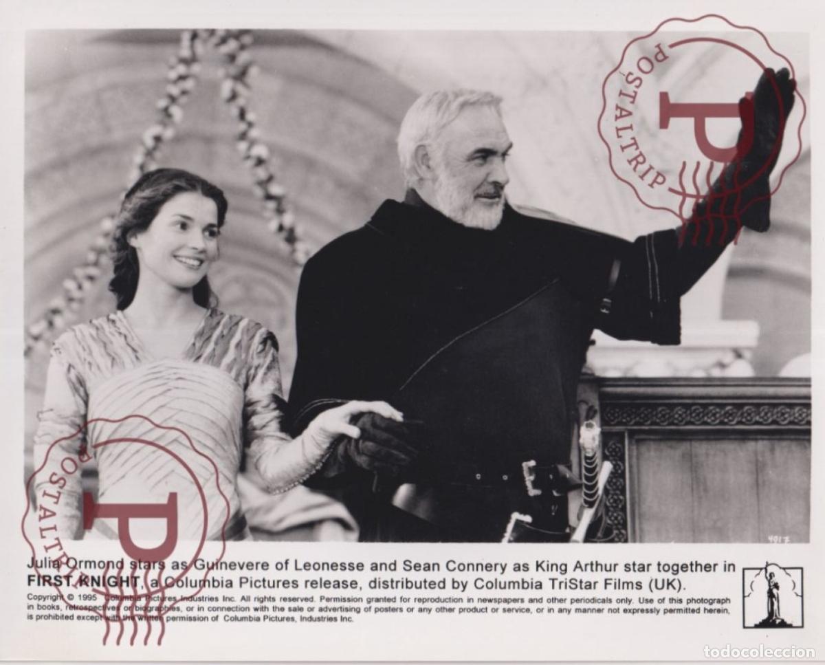 Cin&eacute;ma: First Knight Julia Ormond, Sean Connery. CINE FILMS. ACTOR. ACTRESS +- 25X20CM