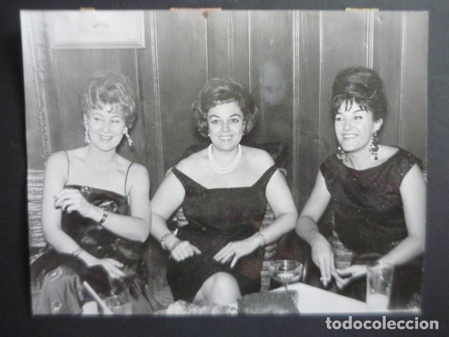 Cinema: SUN DE SANDERS, PILAR DE MOLINA Y ROSITA PALOMAR ACTRICES ANTIGUA FOTOGRAFIA 18 X 24 CM