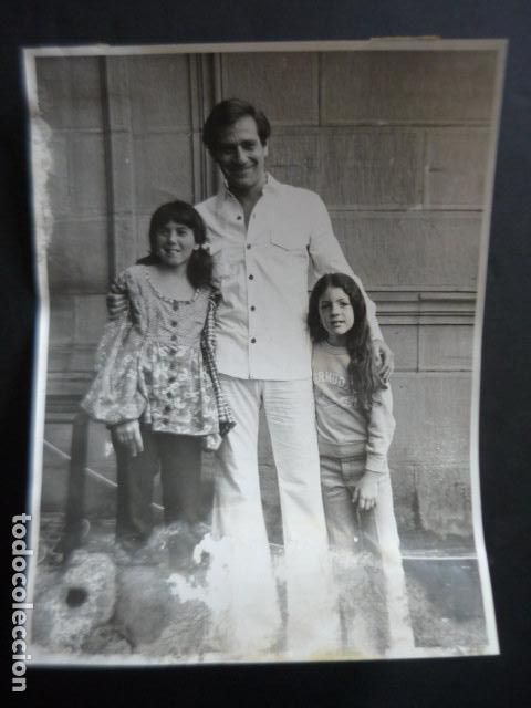 Cine: GEORGE SEGAL ACTOR ANTIGUA FOTOGRAFIA 18 X 24 CM