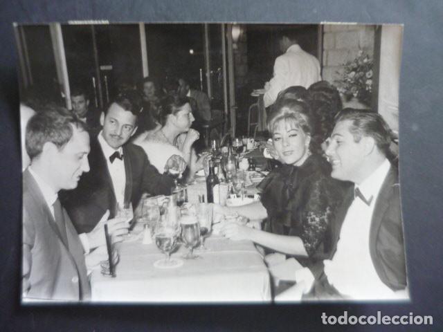 Cin&eacute;ma: SILVIA PINAL ACTRIZ CON PEDRO PORTABELLA MAURICE RONET ANTIGUA FOTOGRAFIA 12 X 18 CM