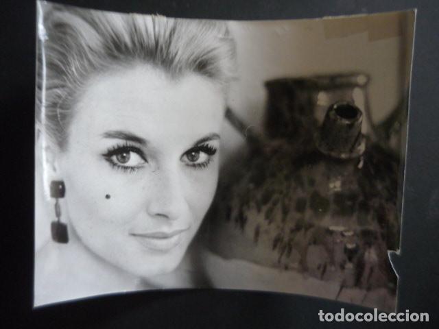 Cinema: VALERIE LAGRANGE ACTRIZ ANTIGUA FOTOGRAFIA ORIGINAL 18 X 24 CM