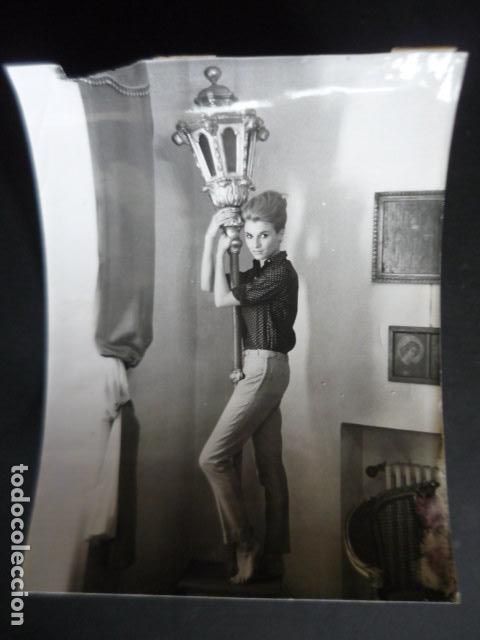 Kino: VALERIE LAGRANGE ACTRIZ ANTIGUA FOTOGRAFIA ORIGINAL 18 X 24 CM