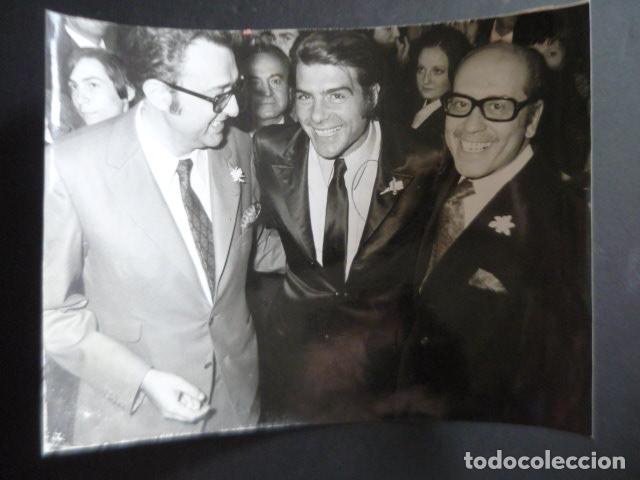 Cine: ANTONIO OZORES JOSE LUIS LOPEZ VAZQUEZ ACTORES ANTIGUA FOTOGRAFIA ORIGINAL 18 X 24 CM