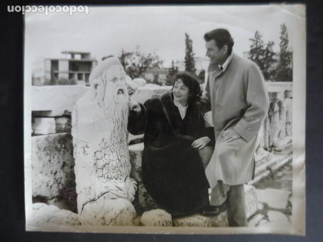 Cine: ANNA SYNODINOU ACTRIZ ANTIGUA FOTOGRAFIA ORIGINAL 26 X 20 CM