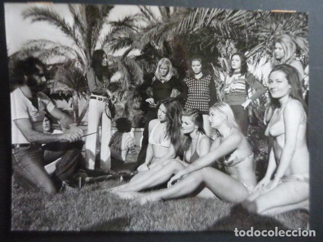 Cine: GODELA MAYER HOFFMAN ACTRIZ RODAJE PELICULA AMAZONAS ANTIGUA FOTOGRAFIA ORIGINAL 18 X 24 CM