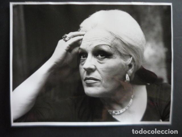 Cine: MERCEDES VECINO ACTRIZ ANTIGUA FOTOGRAFIA ORIGINAL 18 X 24 CM