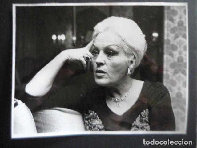 Cine: MERCEDES VECINO ACTRIZ ANTIGUA FOTOGRAFIA ORIGINAL 24 X 18 CM