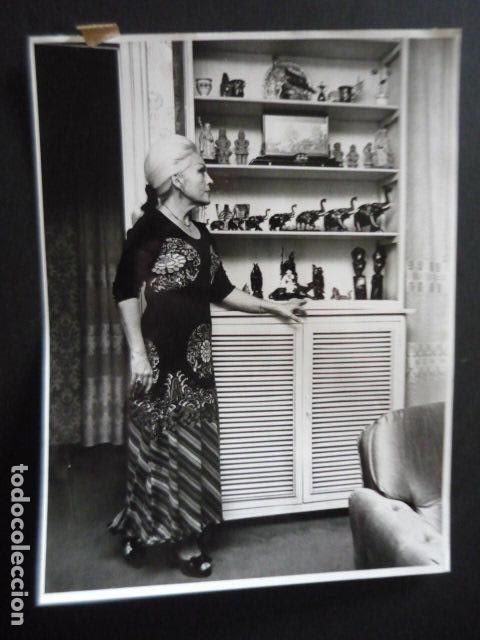 Cine: MERCEDES VECINO ACTRIZ ANTIGUA FOTOGRAFIA ORIGINAL 24 X 18 CM