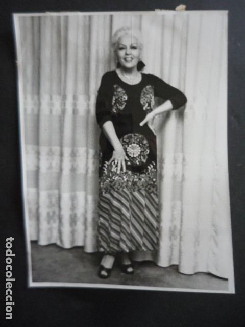 Cine: MERCEDES VECINO ACTRIZ ANTIGUA FOTOGRAFIA ORIGINAL 24 X 18 CM