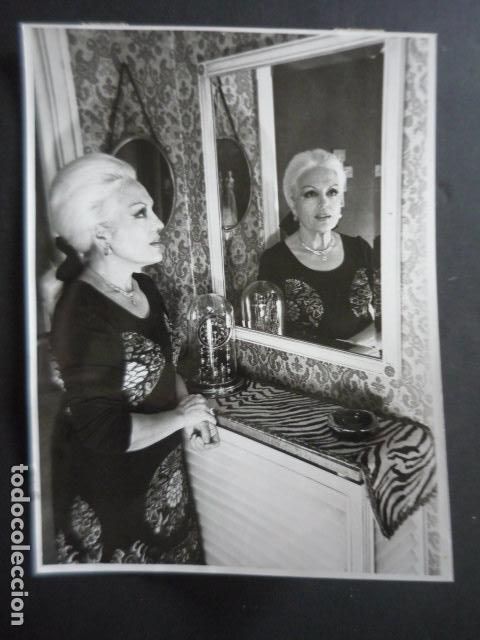 Cine: MERCEDES VECINO ACTRIZ ANTIGUA FOTOGRAFIA ORIGINAL 24 X 18 CM