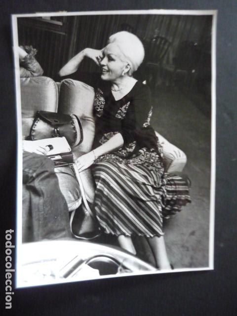 Cine: MERCEDES VECINO ACTRIZ ANTIGUA FOTOGRAFIA ORIGINAL 24 X 18 CM