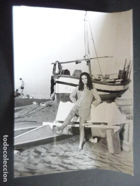 Cine: CRISTINA GALBO ACTRIZ ANTIGUA FOTOGRAFIA ORIGINAL 18 X 24 CM