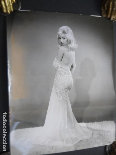 Cinema: JACQUELINE JONES ACTRIZ ANTIGUA FOTOGRAFIA ORIGINAL 19 X 24 CM