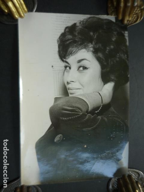 Kino: MARIA LUCENA ACTRIZ ANTIGUA FOTOGRAFIA ORIGINAL 12 X 18 CM