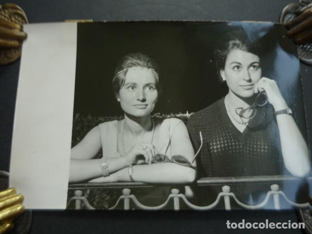 Cine: NITA SETLLA Y PACITA MARTIN ACTRICES ANTIGUA FOTOGRAFIA ORIGINAL 18 X 12 CM