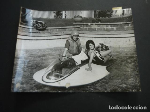 Cine: MONICA BRUGGER ACTRIZ ANTIGUA FOTOGRAFIA ORIGINAL 15 X 21 CM