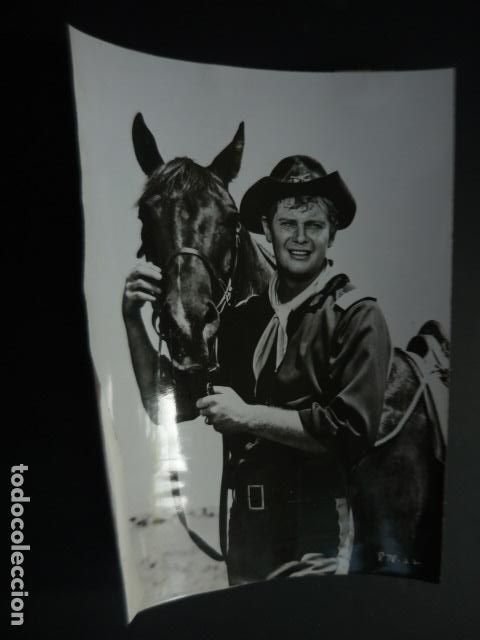 Cine: TROY DONAHUE ACTORES ANTIGUA FOTOGRAFIA ORIGINAL 18 X 24 CM