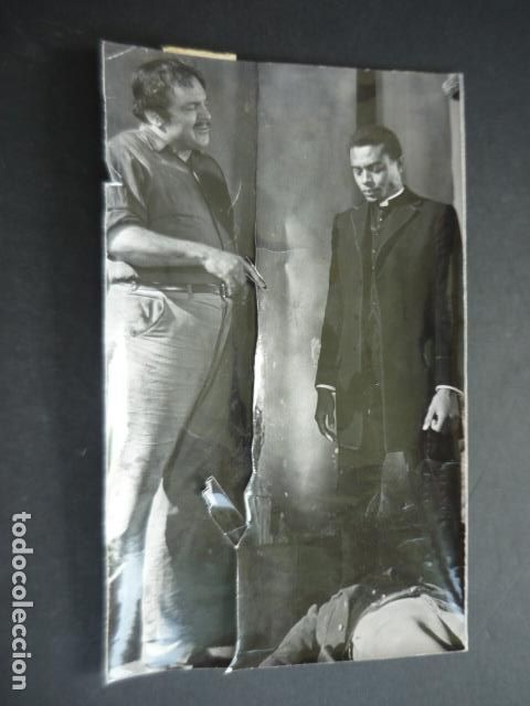 Cine: FERNANDO SANCHO Y REN&Eacute; MU&Ntilde;OZ ACTORES ANTIGUA FOTOGRAFIA ORIGINAL 11 X 18 CM