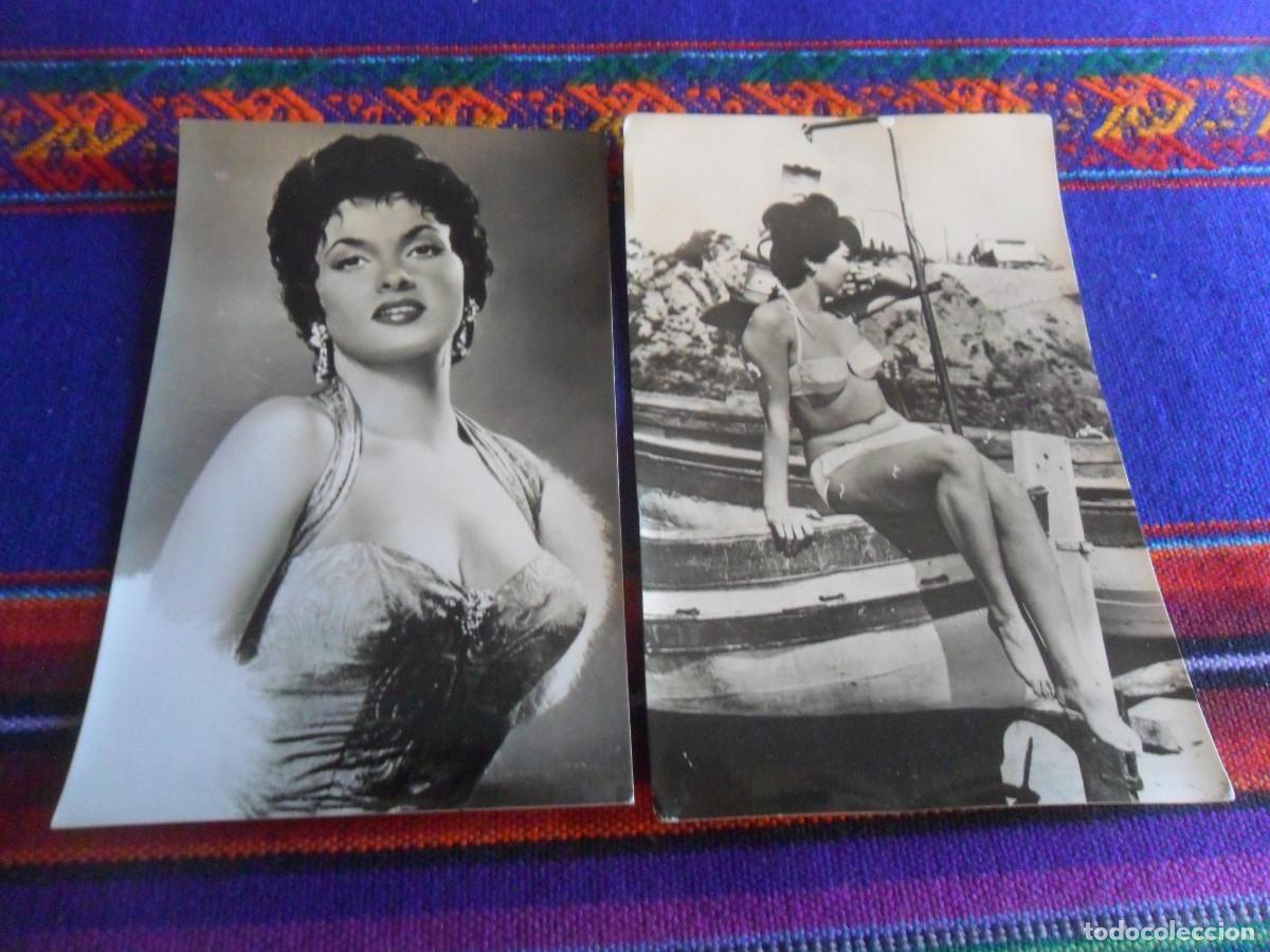 Cine: POSTAL GINA LOLLOBRIGIDA 5247 ARCHIVO BERMEJO 3 PTS Y MARGARET PERKINS EDICIONES RAKER 2001. RARAS.