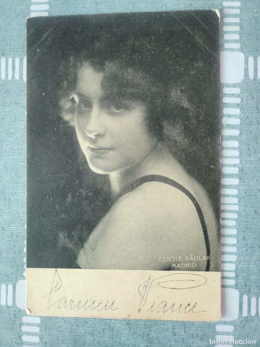 Cine: Carmen Viance fotograf&iacute;a 9 X 14 ctms...