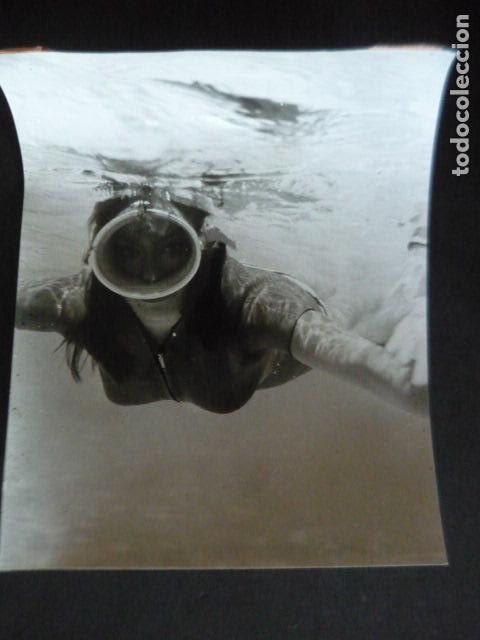 Cine: CLAUDINE AUGER ACTRIZ ANTIGUA FOTOGRAFIA ORIGINAL 24 X 18 CM