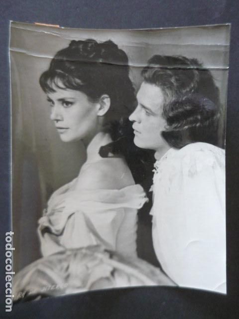 Cine: CLAUDINE AUGER ACTRIZ ANTIGUA FOTOGRAFIA ORIGINAL 14,5 X 18 CM