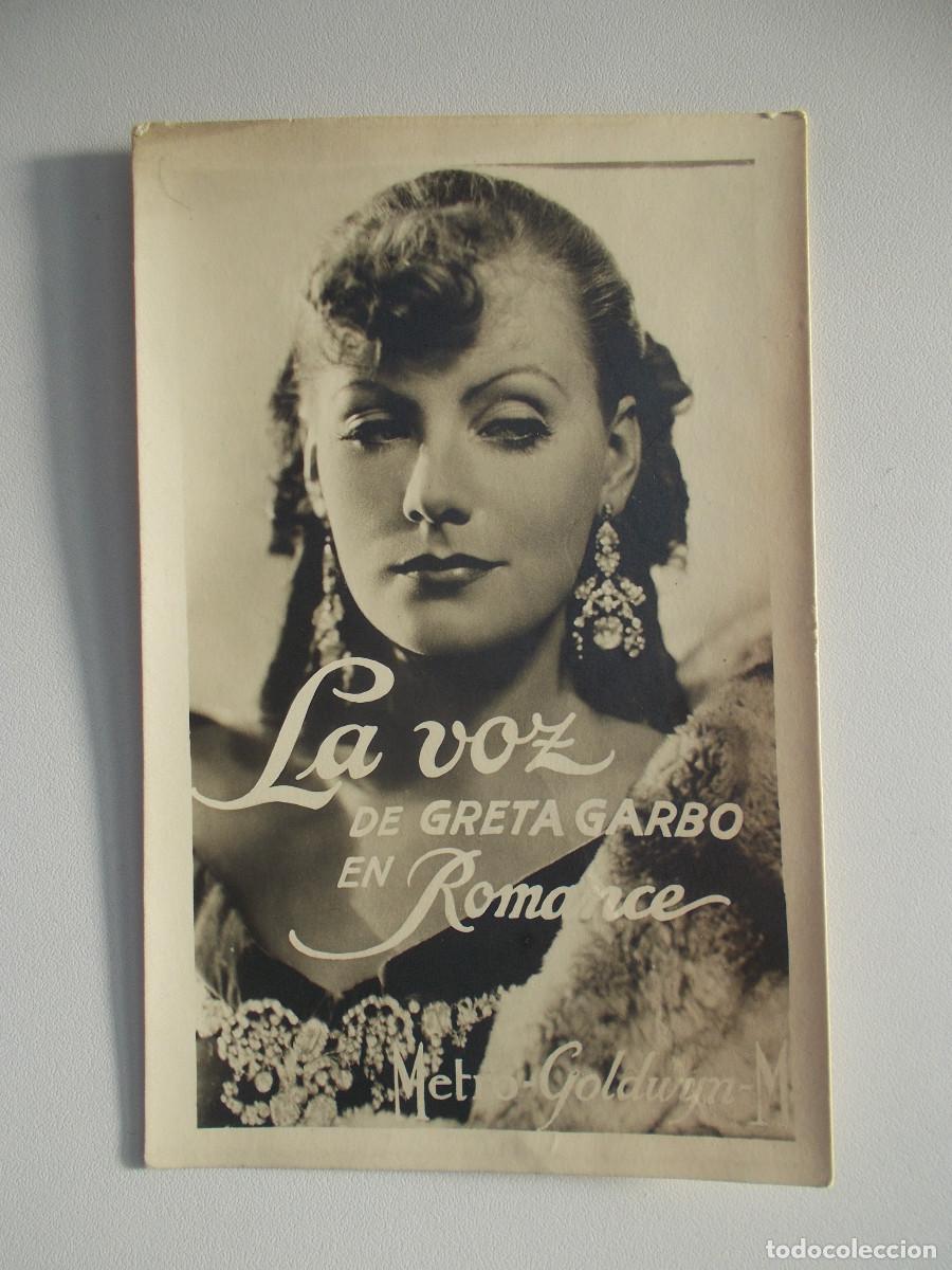 Cine: La voz de Greta Garbo en Romance