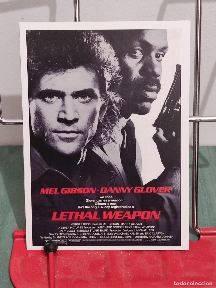 Cine: Arma letal . Ficha revista Accion cine - (Richard Donner, Mel Gibson, Danny Glover,
