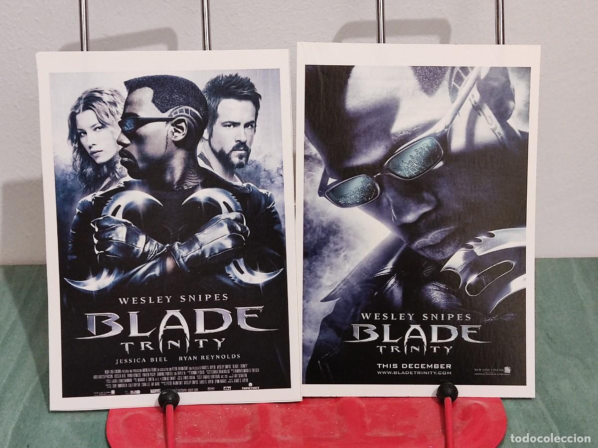Cine: Blade trinity . 2 Fichas revista Accion cine