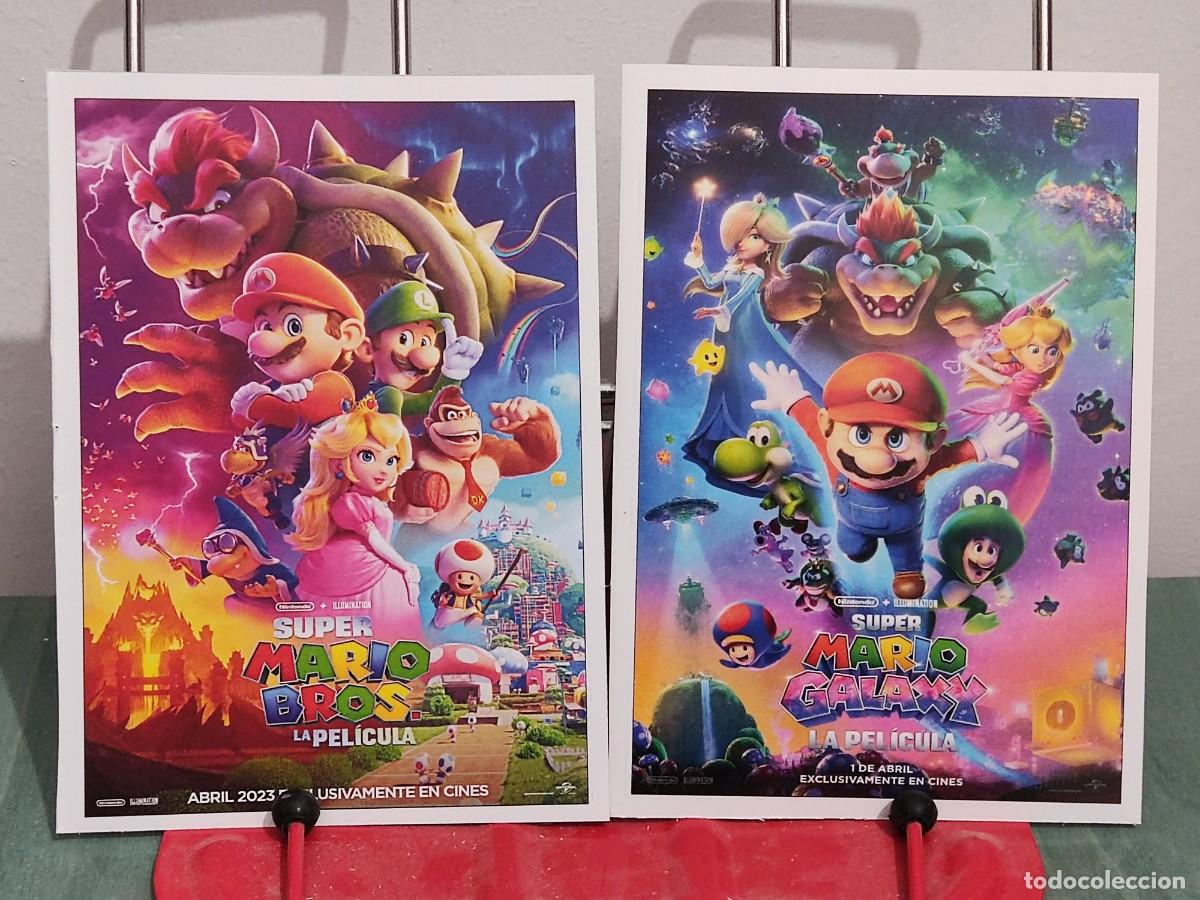 Kino: Super Mario Bros la pelicula . 2 Fichas revista Accion cine