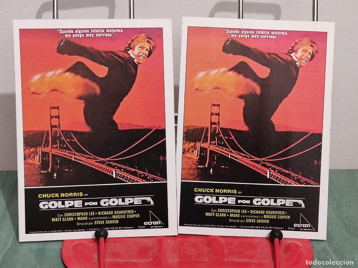 Cinema: Golpe por golpe . 2 Fichas revista Accion cine