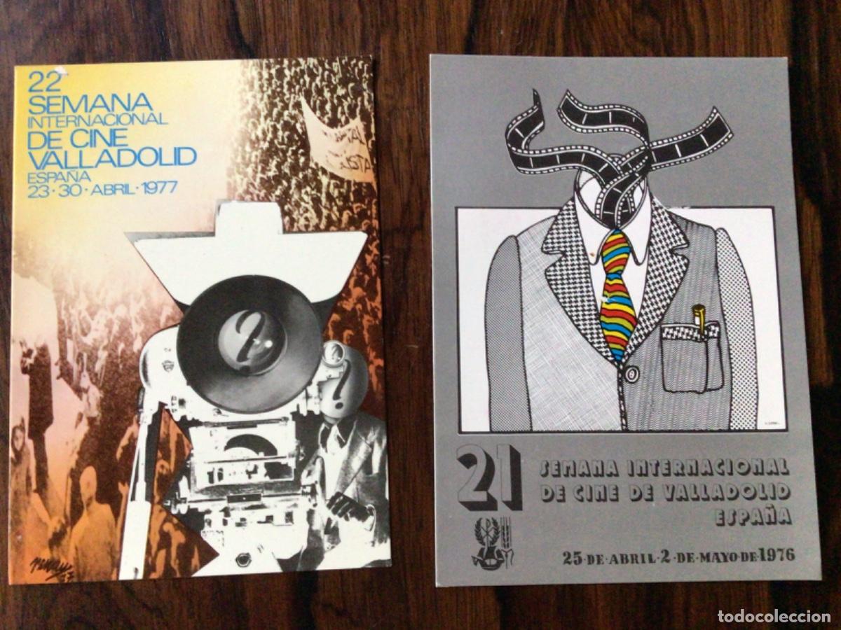 Cine: Postales semana internacional cine de Valladolid 1976/1977