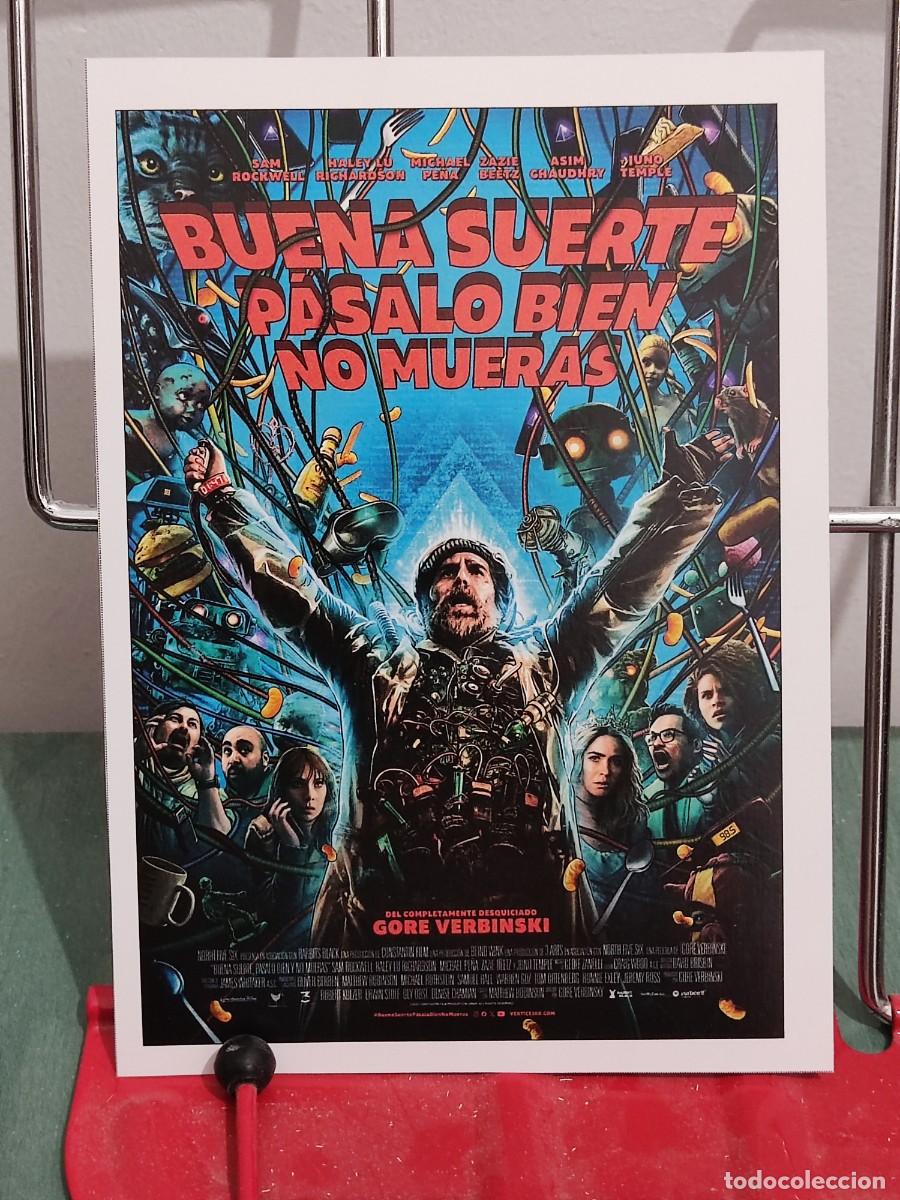 Cine: Buena suerte, pasalo bien, no mueras . Ficha revista Accion cine