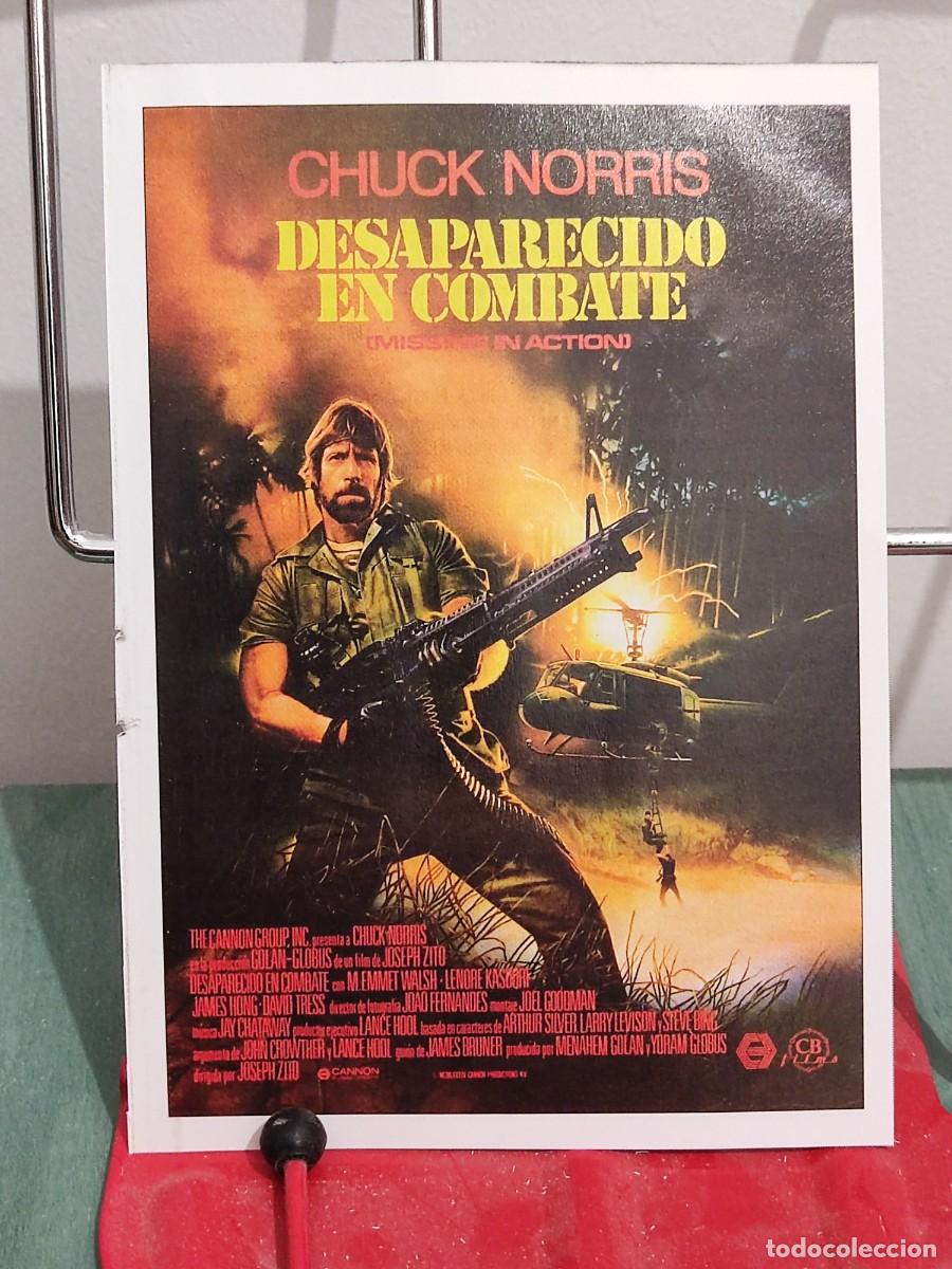 Cine: Desaparecido en combate . Ficha revista Accion cine