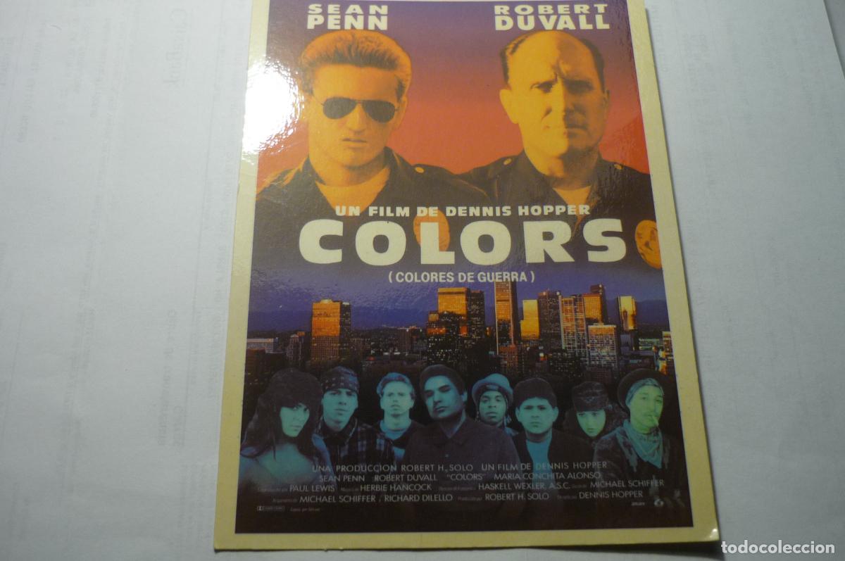 Cine: postal cine colors sean penn -lauren films