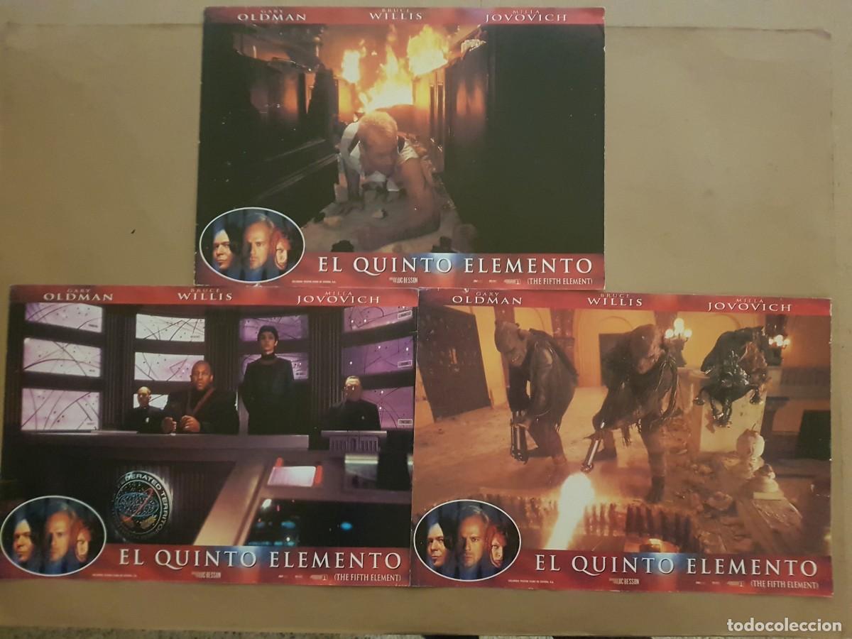 Cine: EL QUINTO ELEMENTO - 3 FOTOCROMOS 34CMX24CM