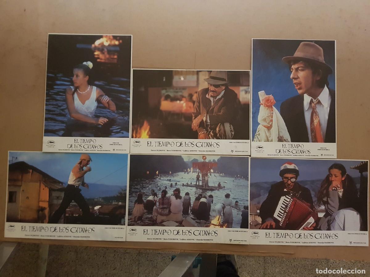Cine: EL TIEMPO DE LOS GITANOS - 6 FOTOCROMOS 34CMX24CM