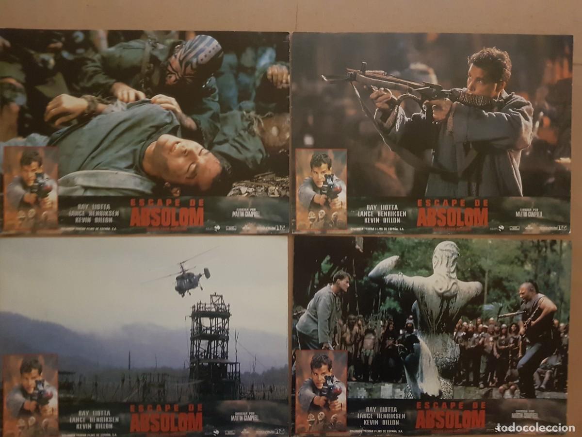 Cine: ESCAPE DE ABSOLOM - 4 FOTOCROMOS 34CMX24CMBUYER