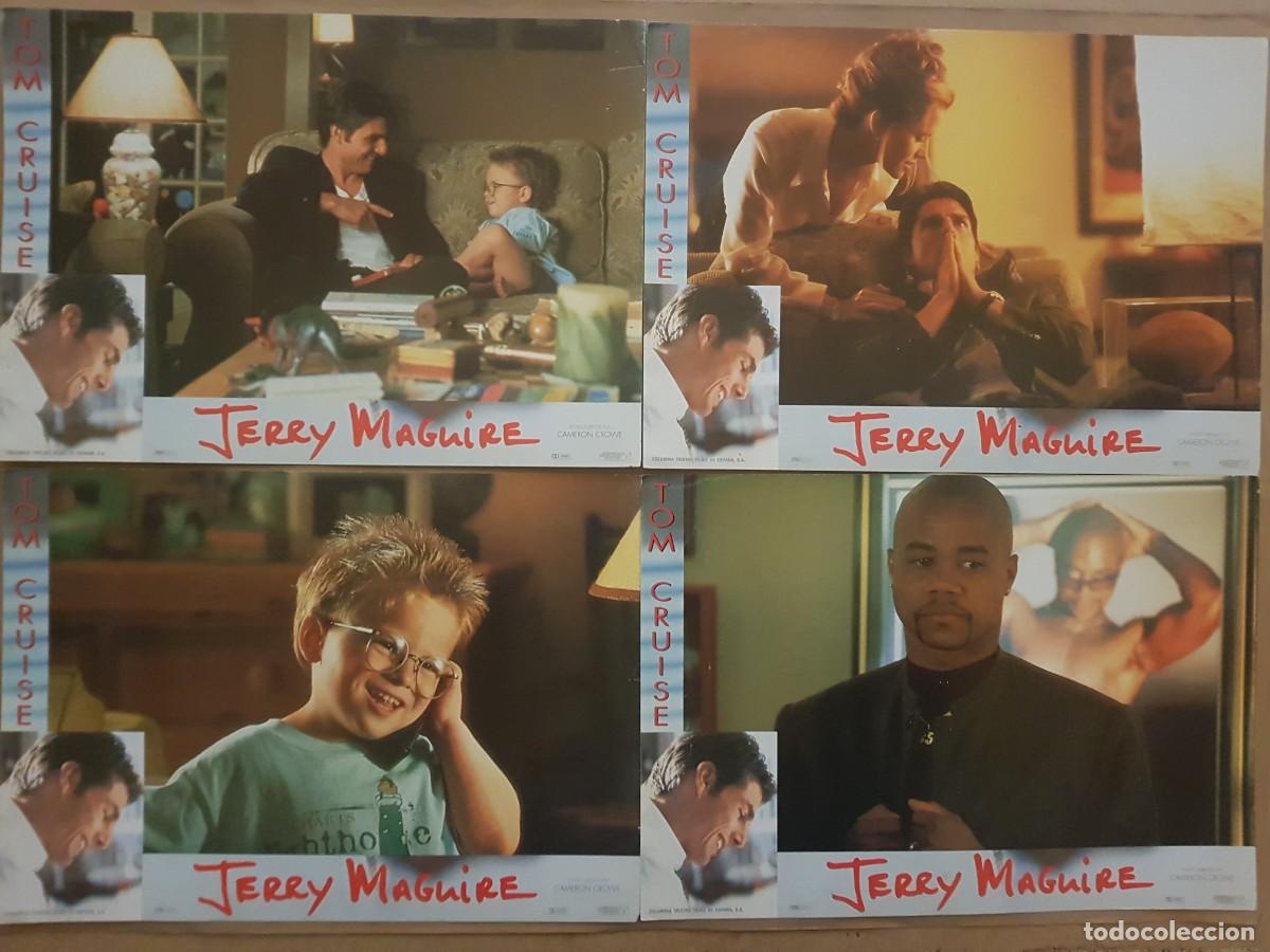 Cine: JERRY MAGUIRE - 4 FOTOCROMOS 34CMX24CM