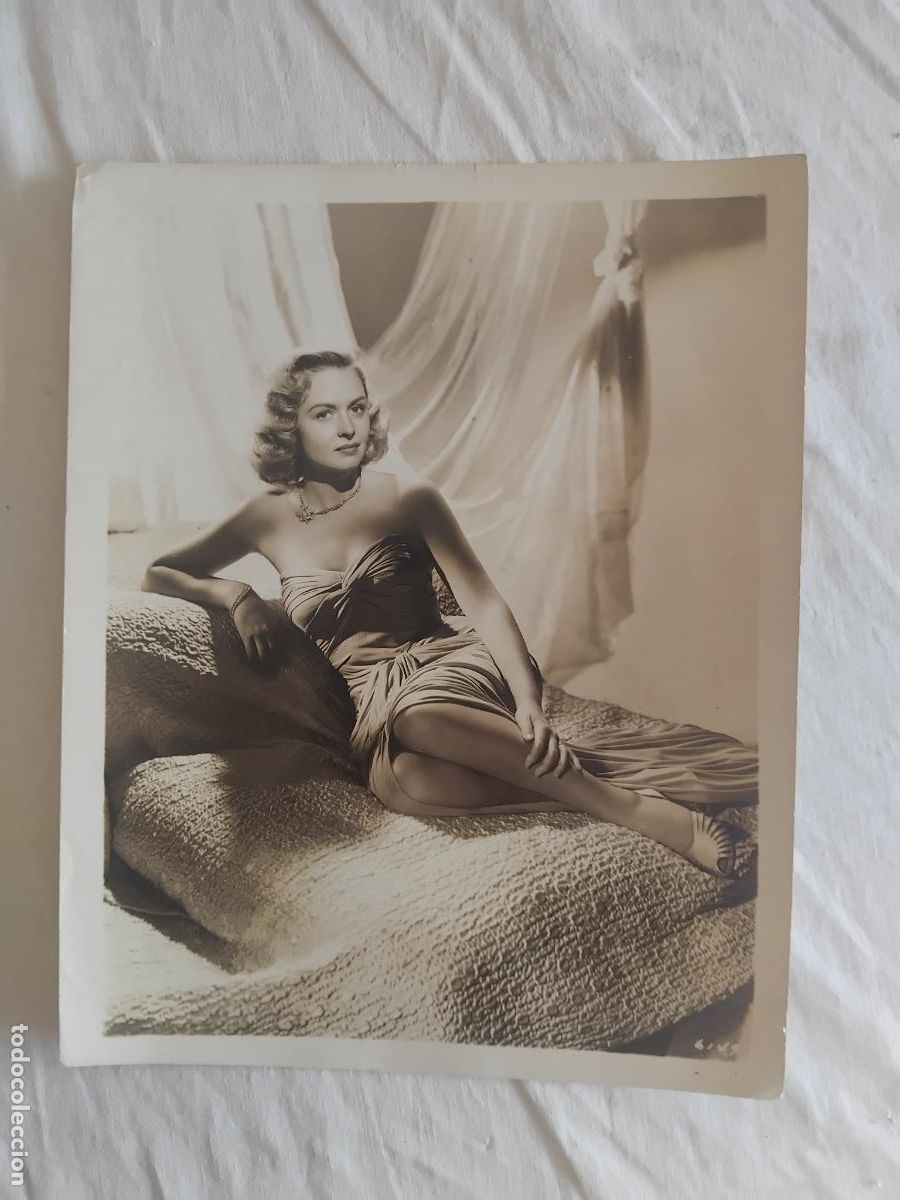 Cine: FOTOGRAFIA DE MAUREEN O'SULLIVAN ARTISTA DE LA METRO GOLDWYN MAYER. 20 x 26 cm