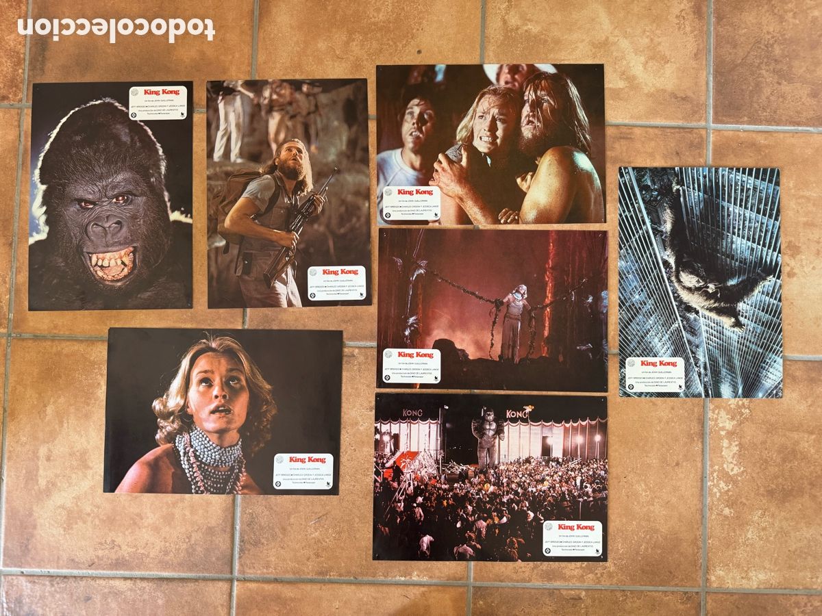 Cine: KING KONG John Guillermin FOTOCROMOS