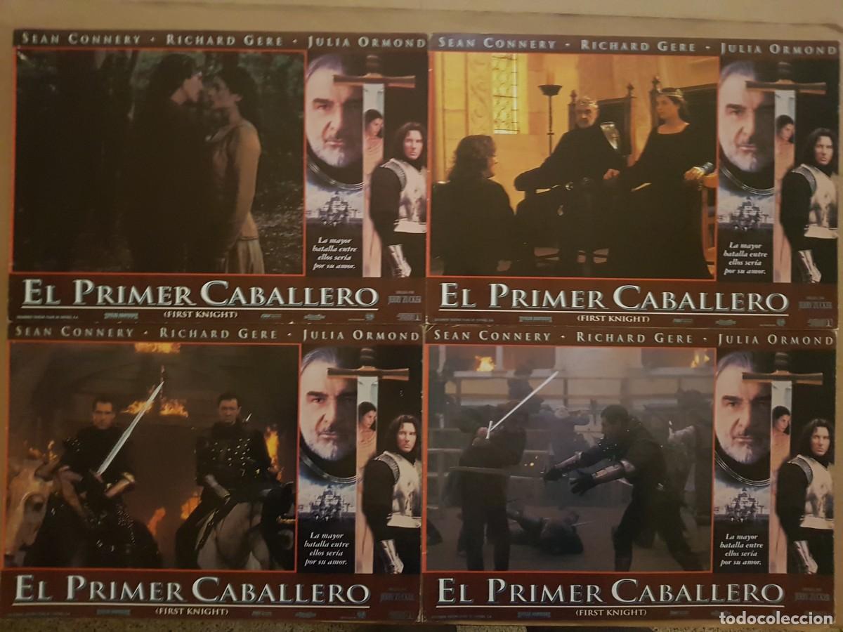 Cine: EL PRIMER CABALLERO - 4 FOTOCROMOS 34CMX24CM